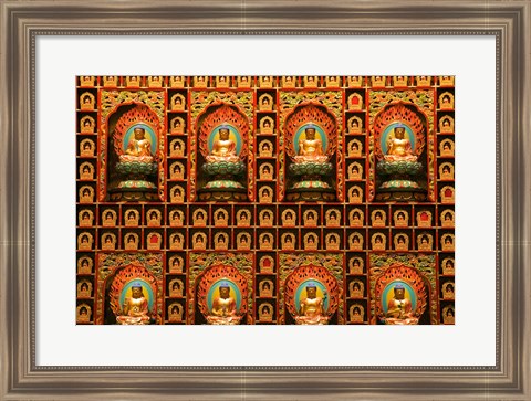 Framed Buddha Tooth Relic Temple and Museum, Singapore Print