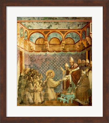 Framed Legend of St Francis Print