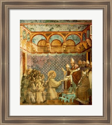 Framed Legend of St Francis Print