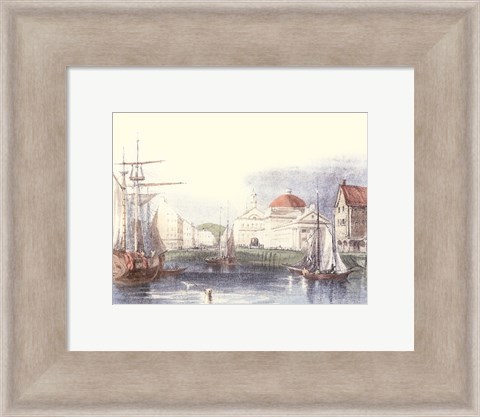 Framed Faneuil Hall, Boston Print