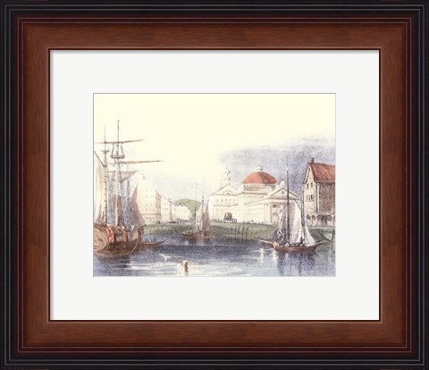 Framed Faneuil Hall, Boston Print