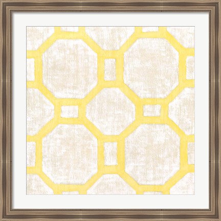 Framed Garden Tile V Print