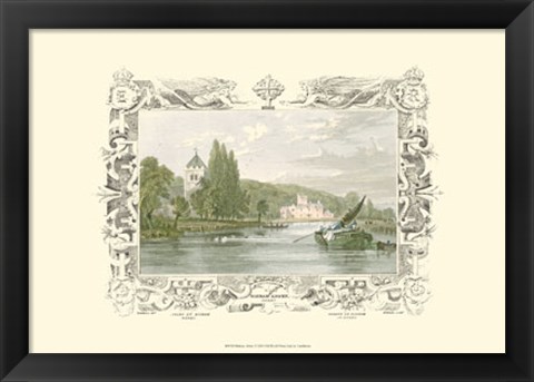 Framed Bisham Abbey Print