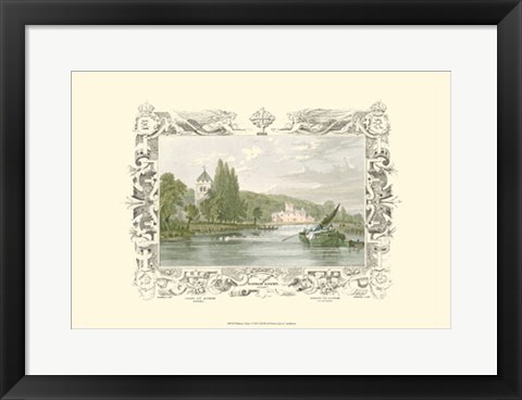 Framed Bisham Abbey Print