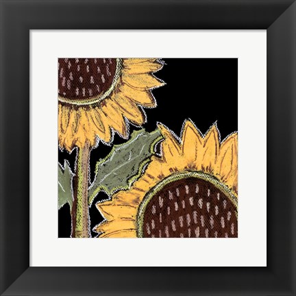 Framed Flower Song III Print