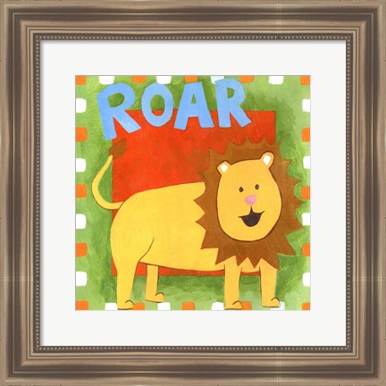 Framed Roar Print