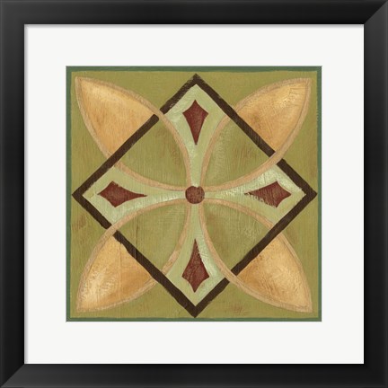 Framed Patchwork I Print