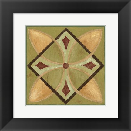 Framed Patchwork I Print