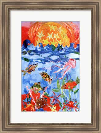 Framed Fish Print