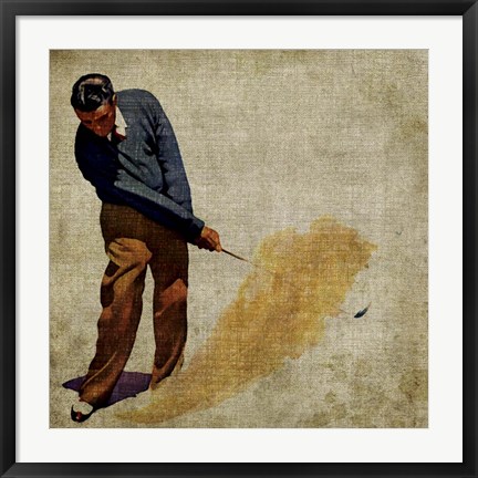 Framed Vintage Sports I Print