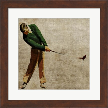 Framed Vintage Sports II Print