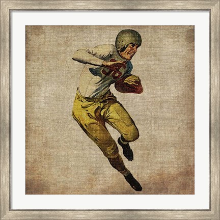 Framed Vintage Sports III Print