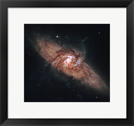 Framed Galactic Silhouettes Print