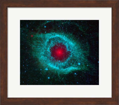 Framed Helix Nebula Print