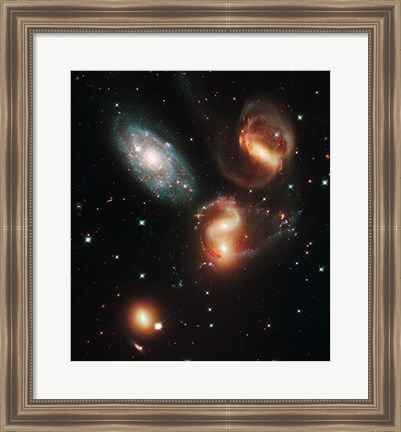 Framed Galactic Wreckage Print