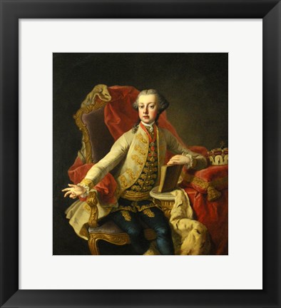 Framed Archduke Joseph Print