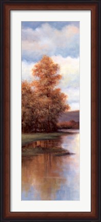 Framed Slow River I Print