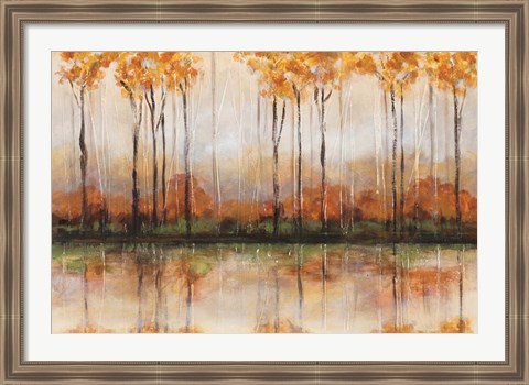 Framed Treeline Print