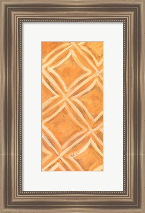 Framed Primary Pattern VI Print