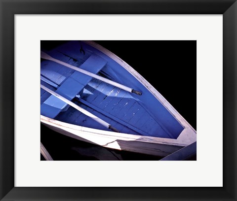 Framed Wooden Rowboats XVI Print