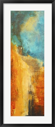 Framed Emeralds Cave II Print