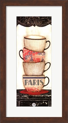 Framed Coffee In Paris Print