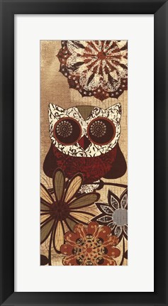 Framed Owls Wisdom II Print