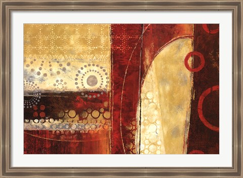 Framed Dance Of Light II Print