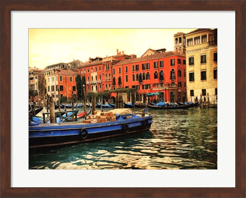 Framed Venice in Light III Print