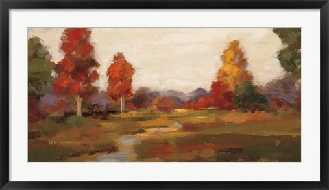 Framed Fall Creek Print