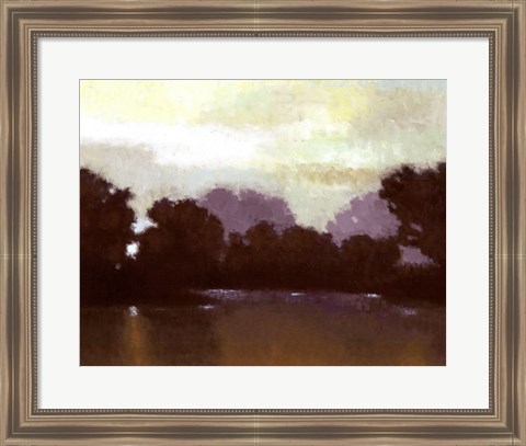 Framed Golden Pond I Print