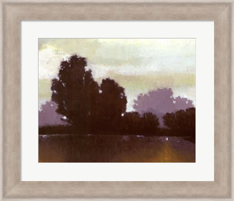 Framed Golden Pond II Print