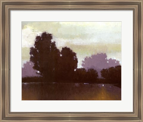 Framed Golden Pond II Print