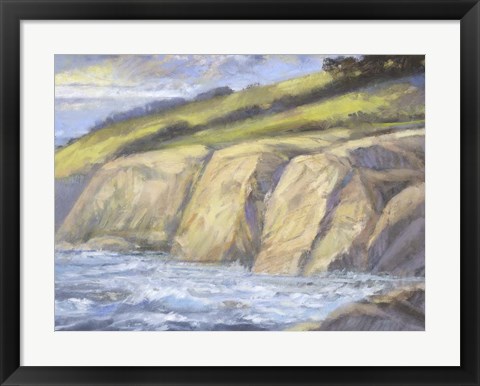 Framed Rocky Coast II Print