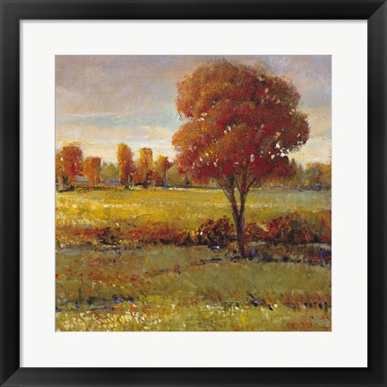 Framed Field in Fall Print