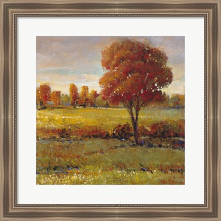 Framed Field in Fall Print