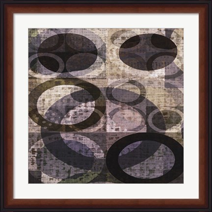 Framed Icovia Squared I Print