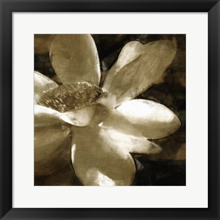 Framed Bronze Lily III Print