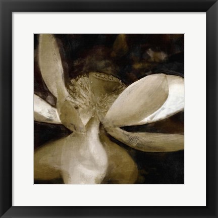 Framed Bronze Lily VI Print