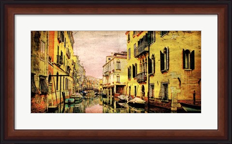 Framed Italy Panorama III Print