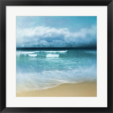 Framed Ocean Movement I Print