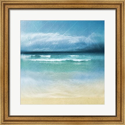 Framed Ocean Movement II Print