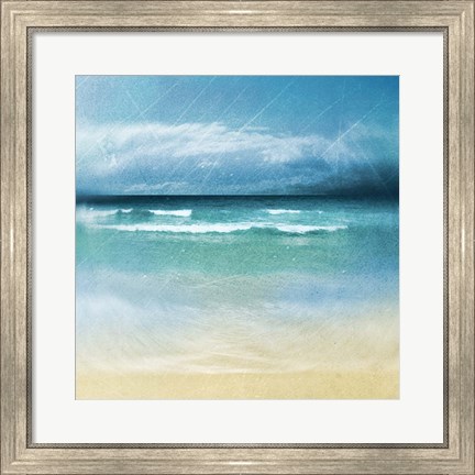 Framed Ocean Movement II Print