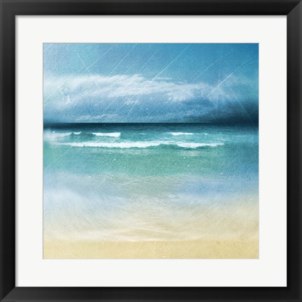 Framed Ocean Movement II Print