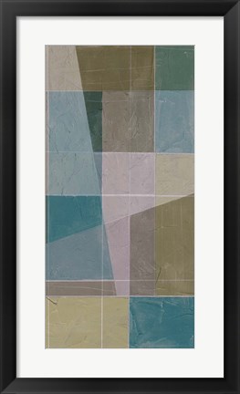 Framed Linear Illusion I Print