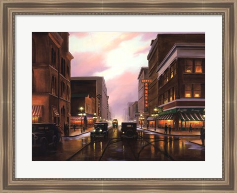 Framed Twilight Times Print