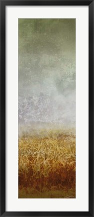 Framed Lush Field I Print