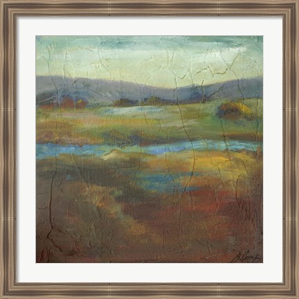 Framed Barons Creek Vista I Print