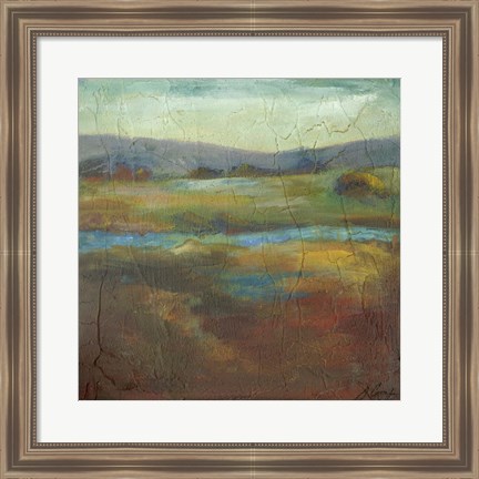 Framed Barons Creek Vista I Print