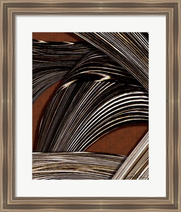 Framed Tangle Tile II Print